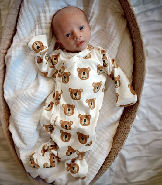 Baby Bear / Organic Gown