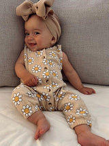 Daisy Pop Biscotti / Organic Bay Jumpsuit