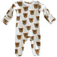 Baby Bear / Organic Zip Footie