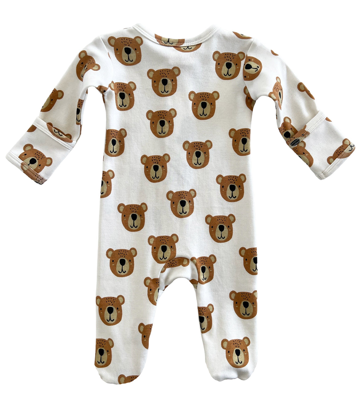 Baby Bear / Organic Zip Footie