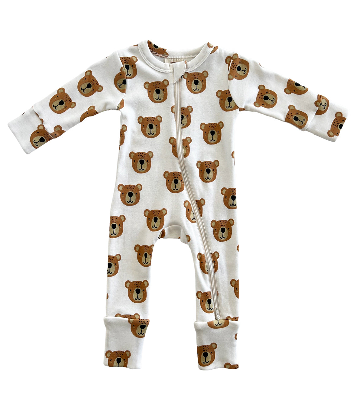 Baby Bear / Organic 2-Way Zip Romper