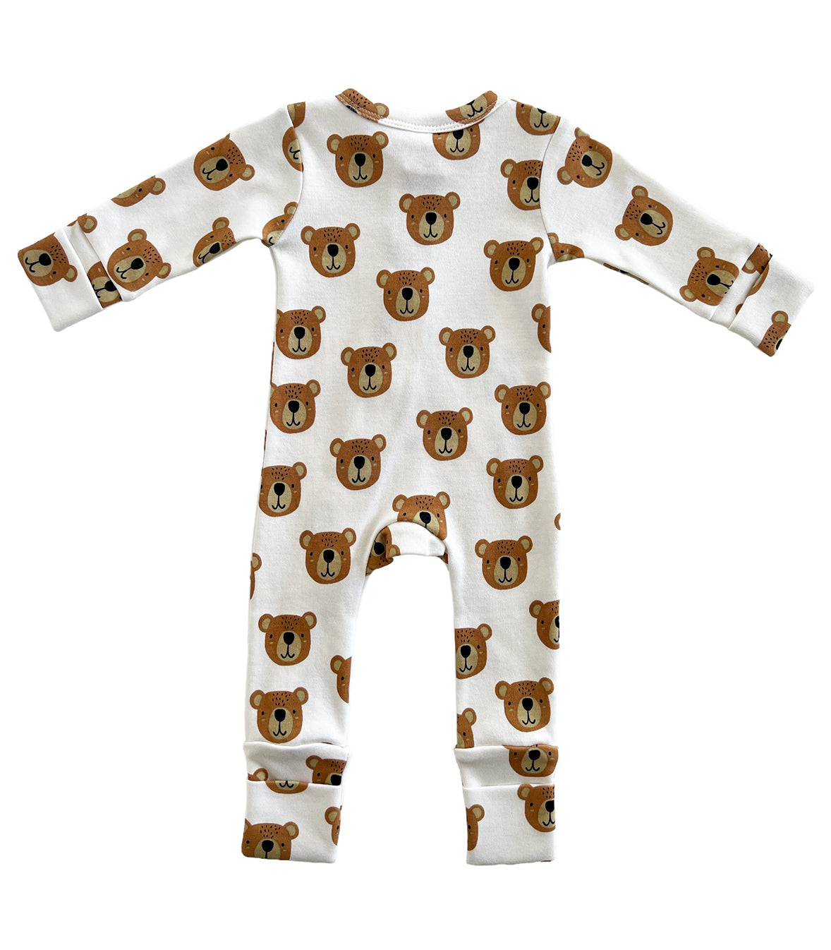 Baby Bear / Organic 2-Way Zip Romper