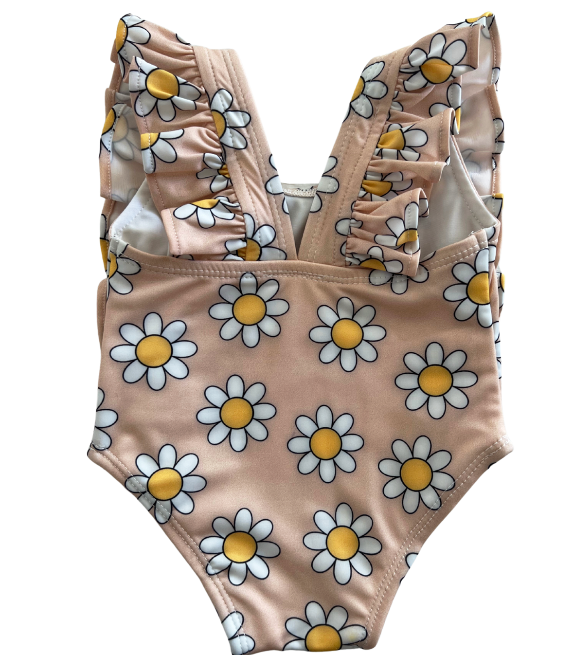 Daisy Pop Biscotti / Monaco Swimsuit / UPF 50+