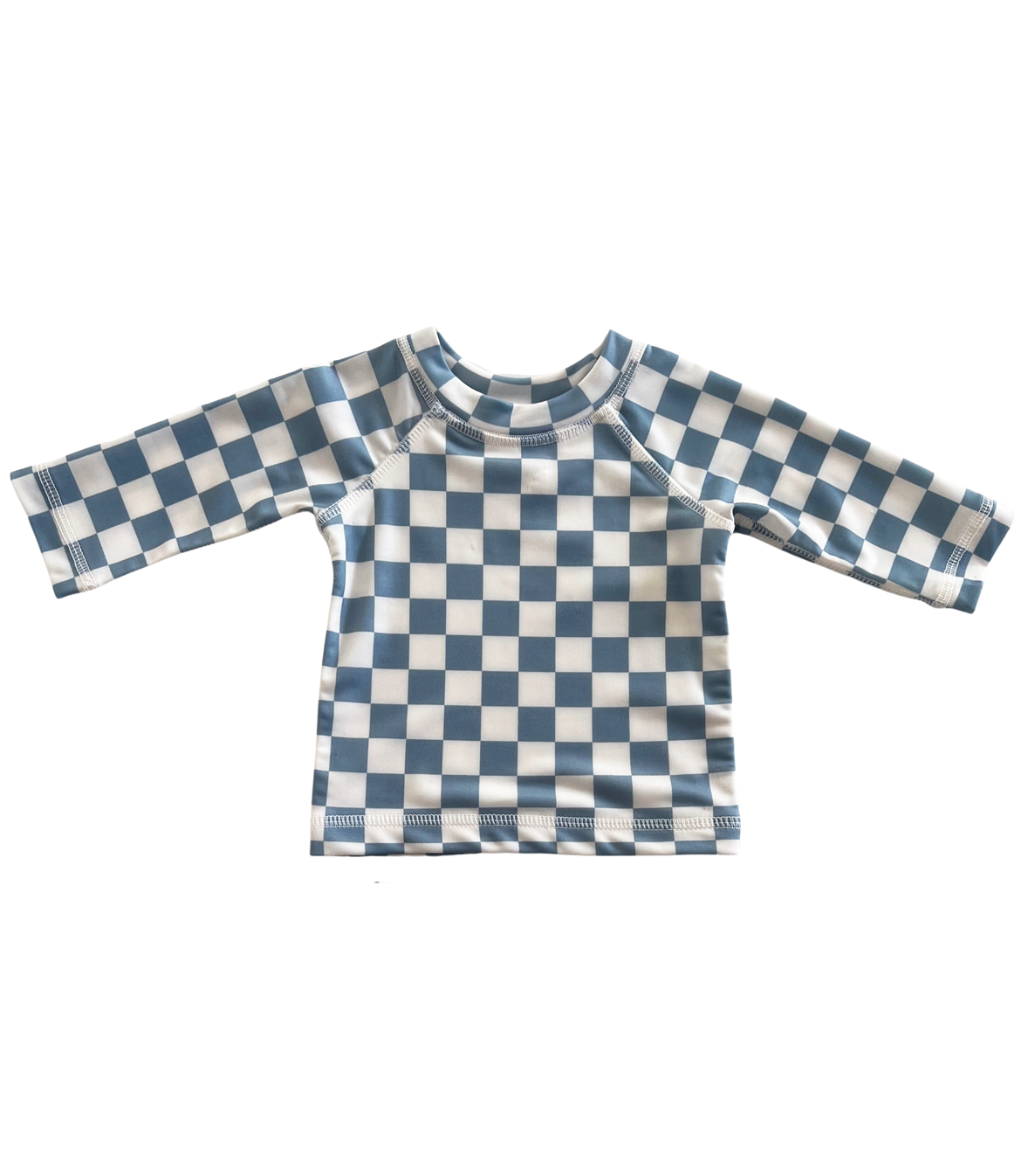 Blueberry Muffin Checkerboard / Maui Rashguard / UPF 50+