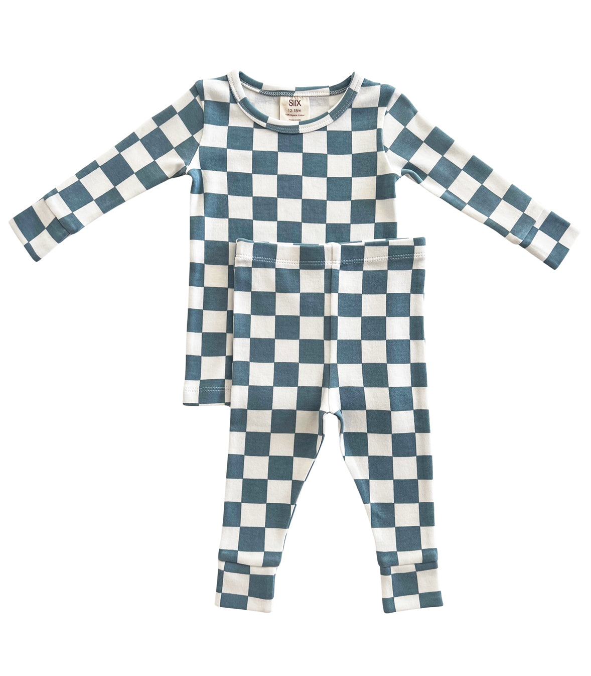 Blueberry Muffin Checkerboard / Organic 2-Piece Set