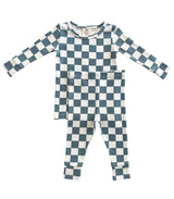 Blueberry Muffin Checkerboard / Organic 2-Piece Set