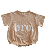 BRO Tan / Organic Graphic T-Shirt Bubble