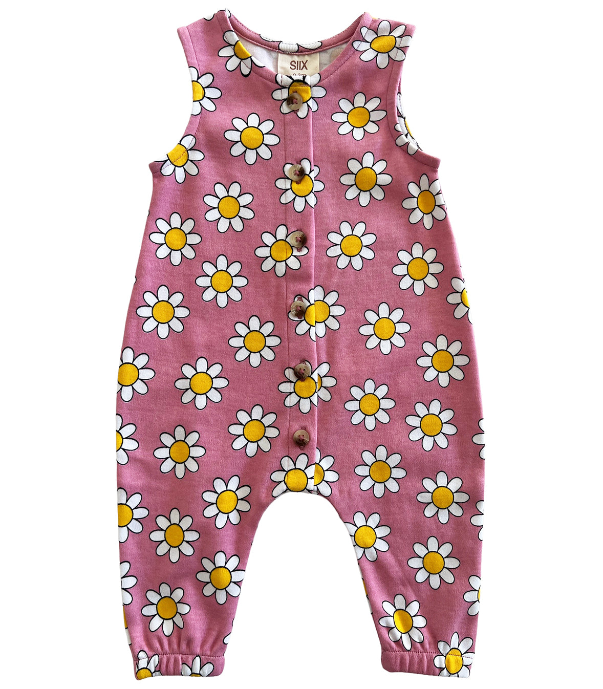 Daisy Pop Punch / Organic Bay Jumpsuit