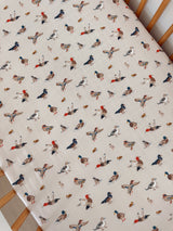 Ducks / Muslin Crib Sheet