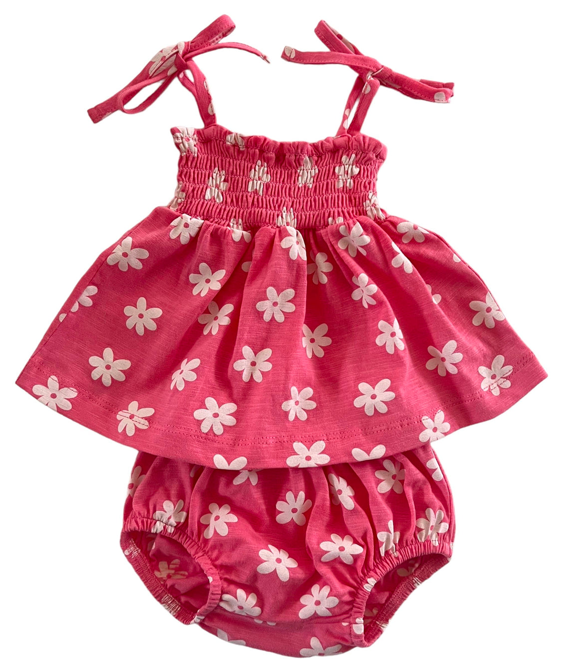 Flower / Organic Smocked Set