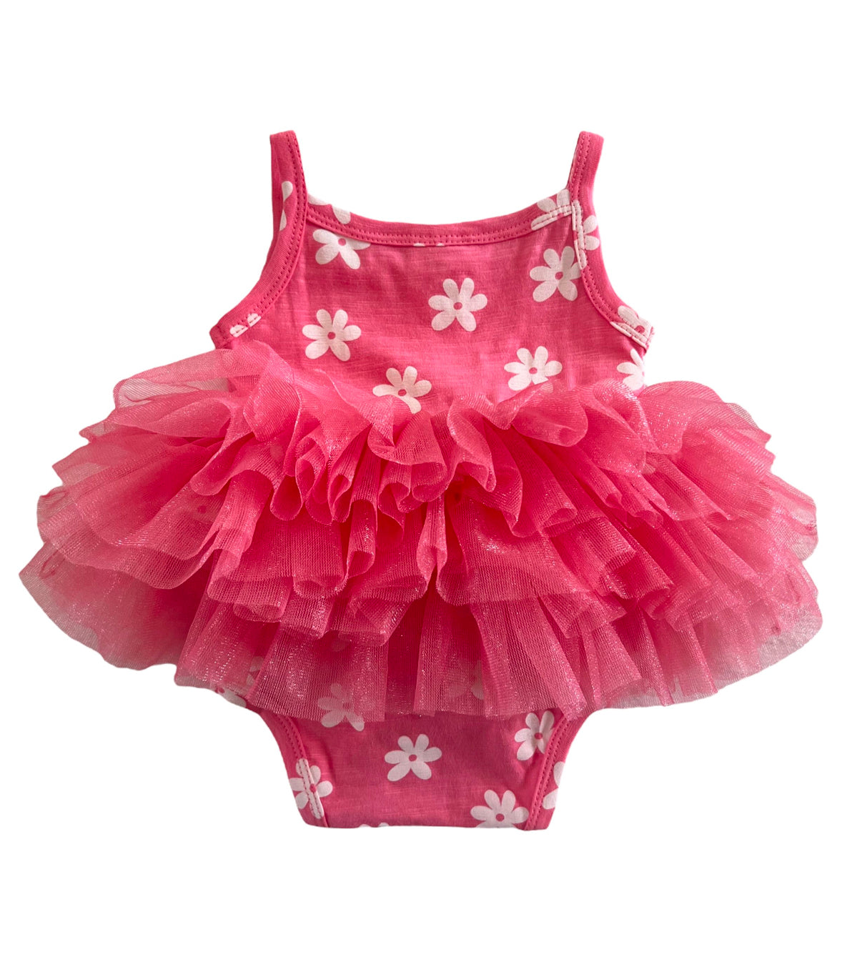 Flower / Organic Tutu Bodysuit