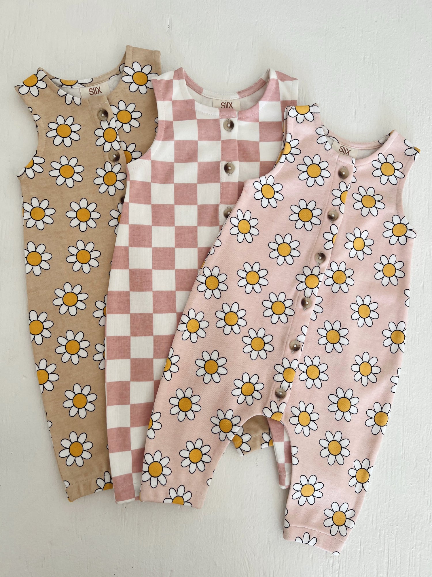 Daisy Pop Biscotti / Organic Bay Jumpsuit