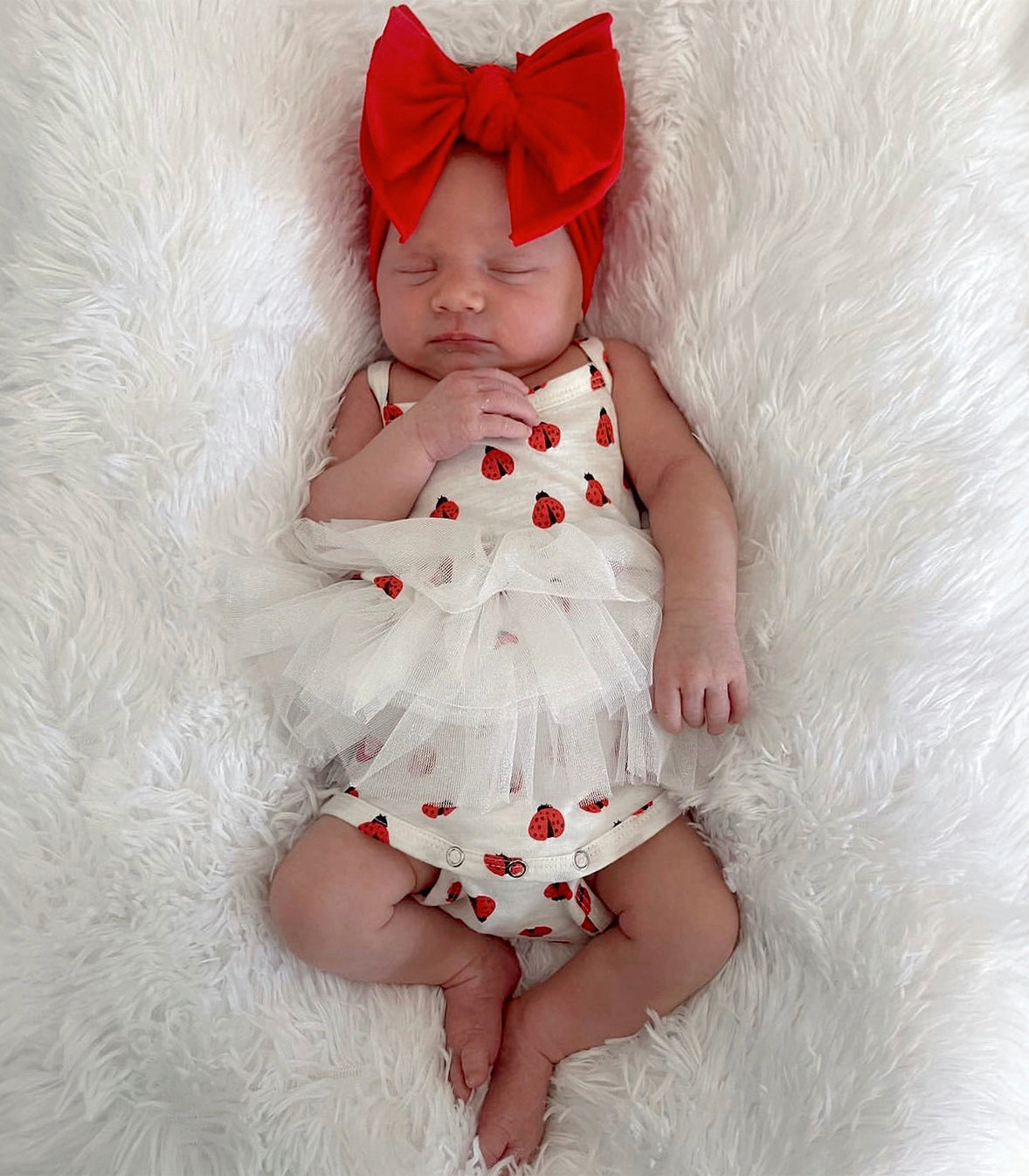 Ladybug / Organic Tutu Bodysuit