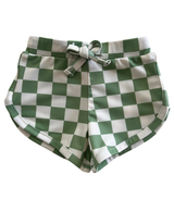 Lime Checkerboard / Laguna Swim Short / UPF 50+