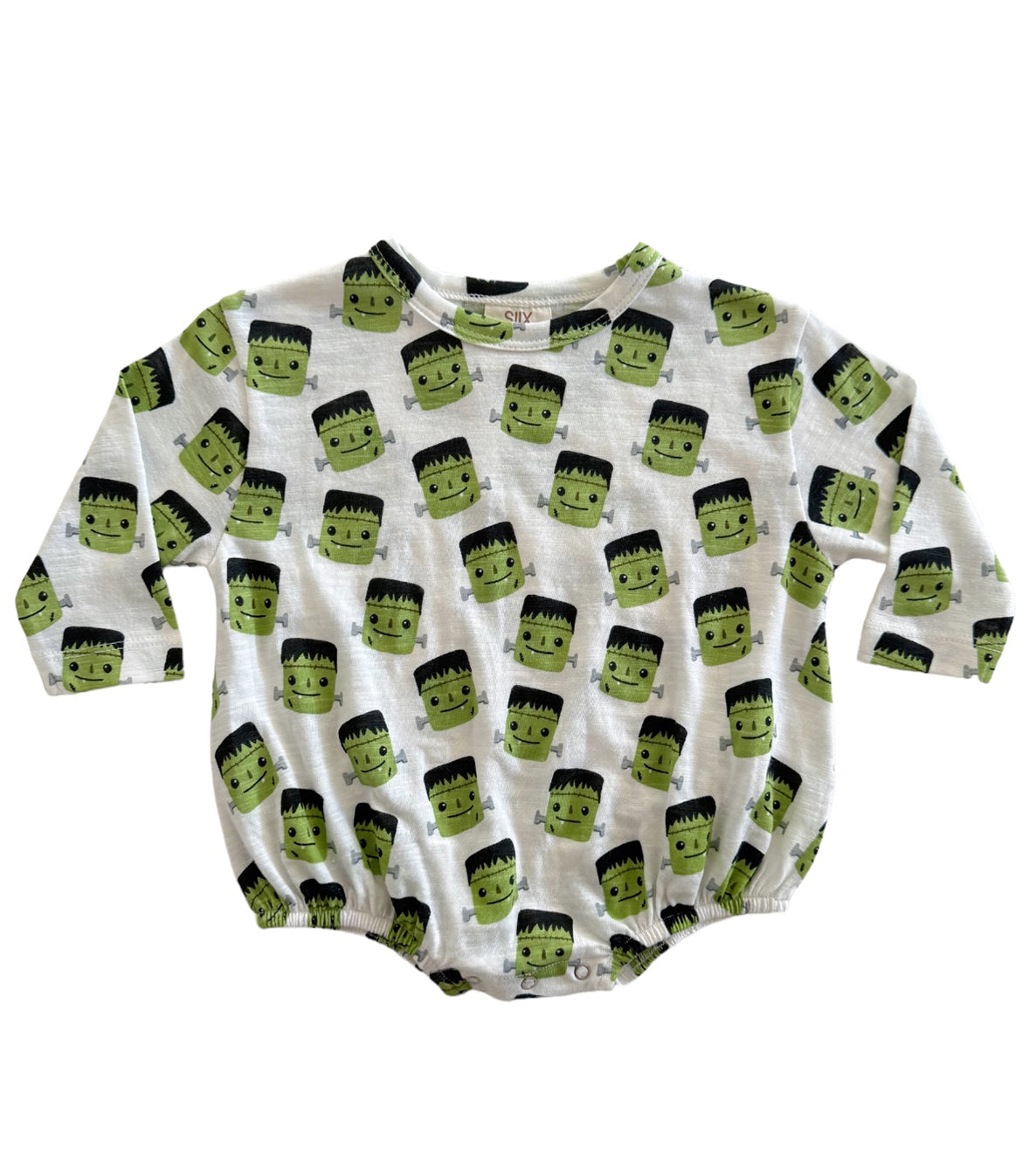 Halloween Monster / Organic Long Sleeve T-Shirt Bubble