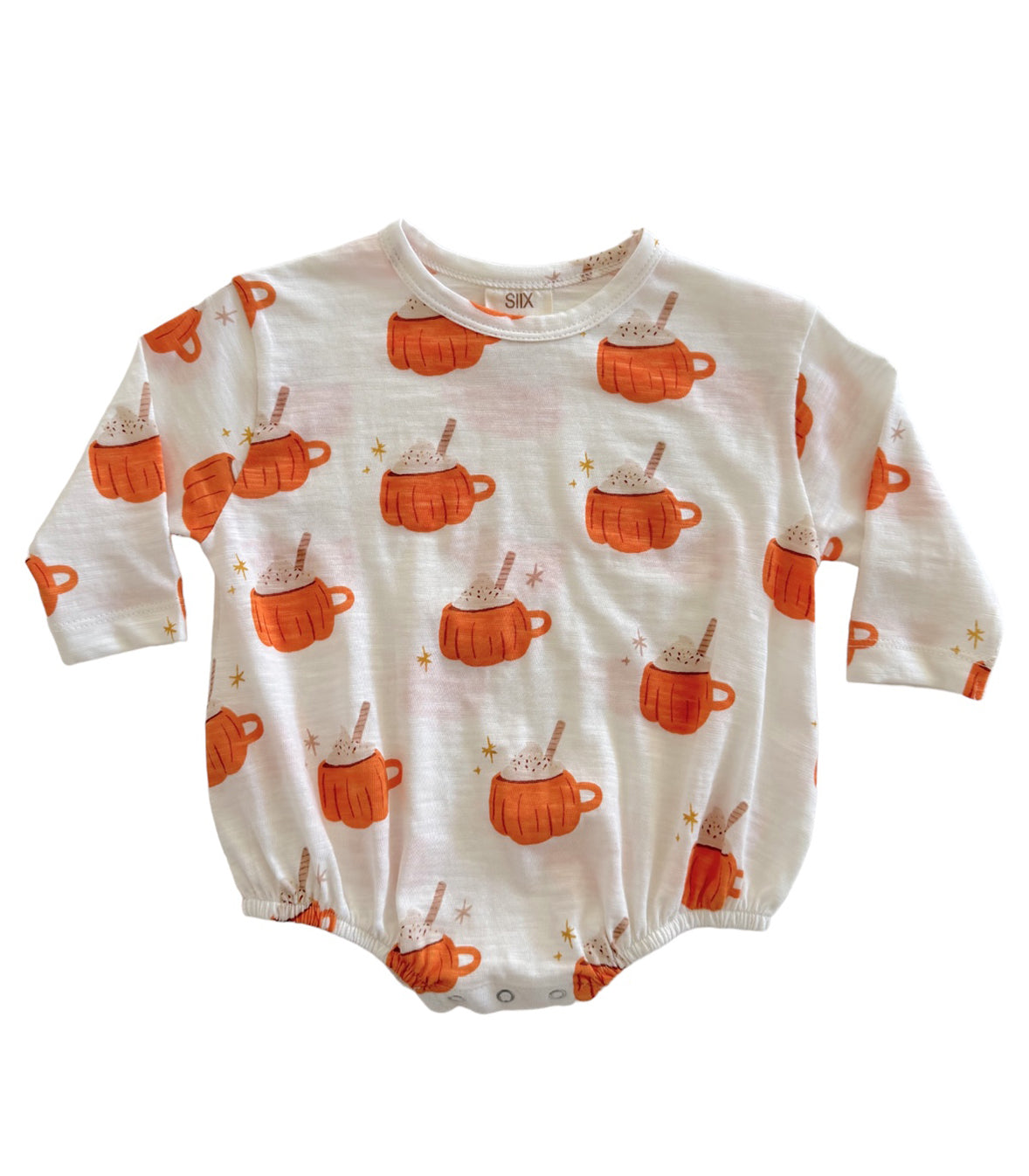 Pumpkin Mug / Organic Long Sleeve T-Shirt Bubble