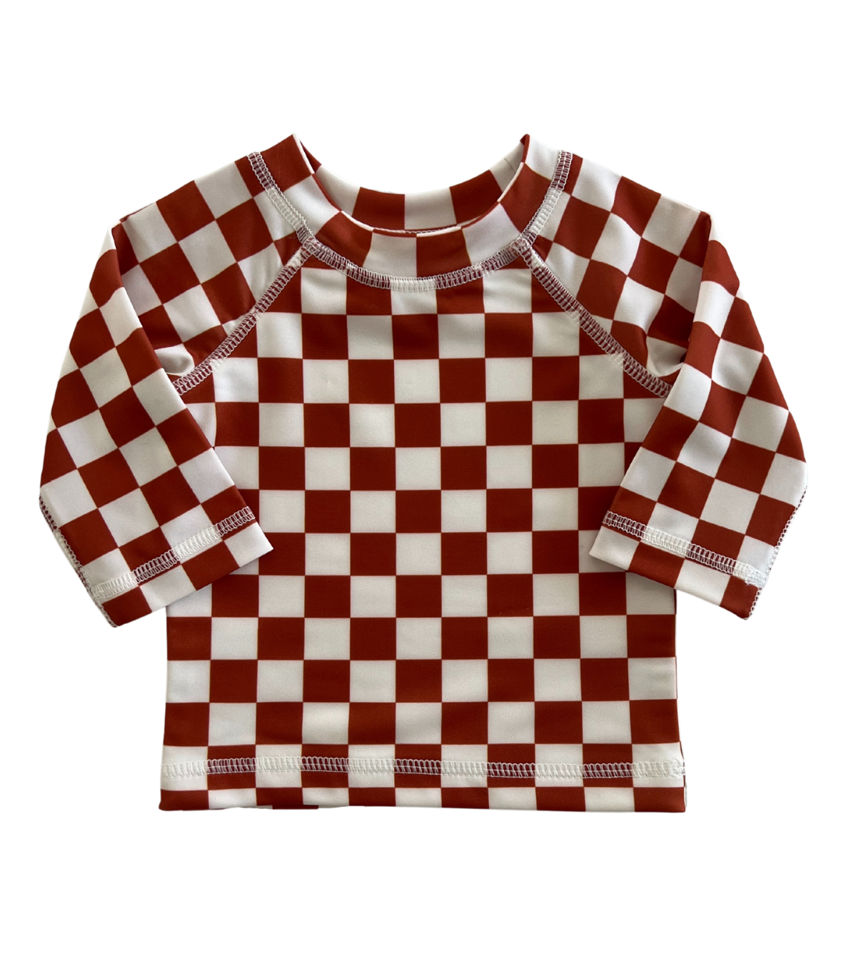 Stracciatella Checkerboard / Maui Rashguard / UPF 50+