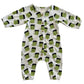 Halloween Monster / Organic Long Sleeve Bay Jumpsuit