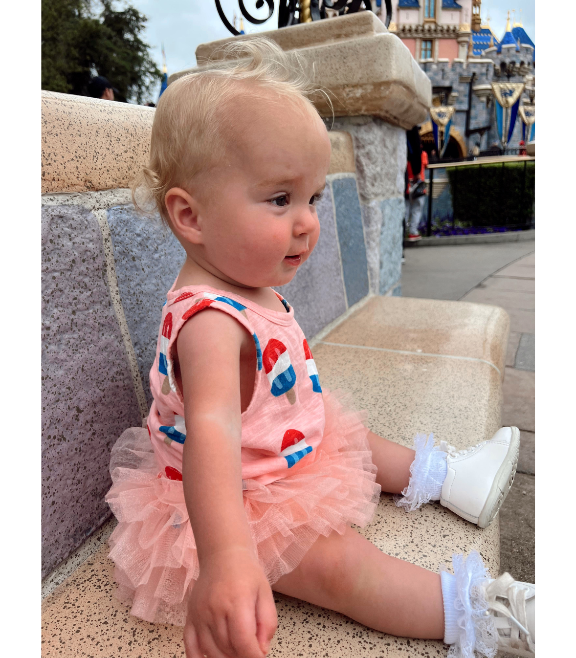 Popsicle Pink / Organic Tutu Bloomer Set