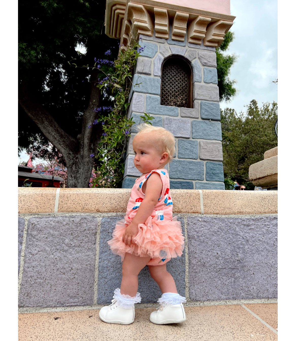 Popsicle Pink / Organic Tutu Bloomer Set