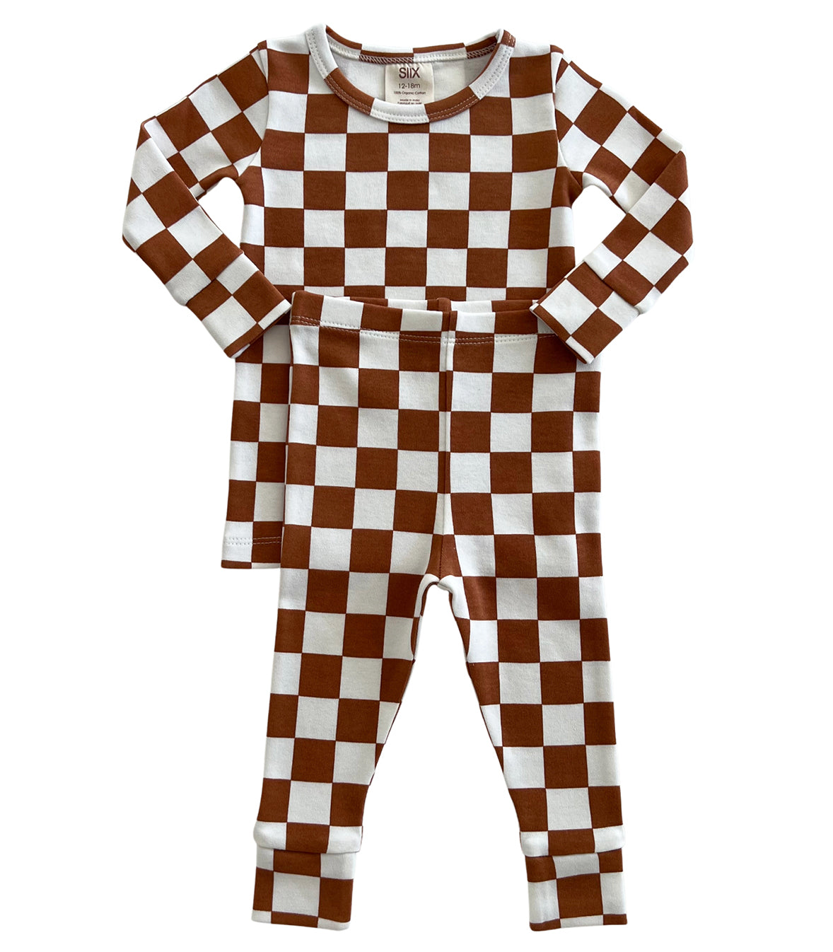 Stracciatella Checkerboard / Organic 2-Piece Set