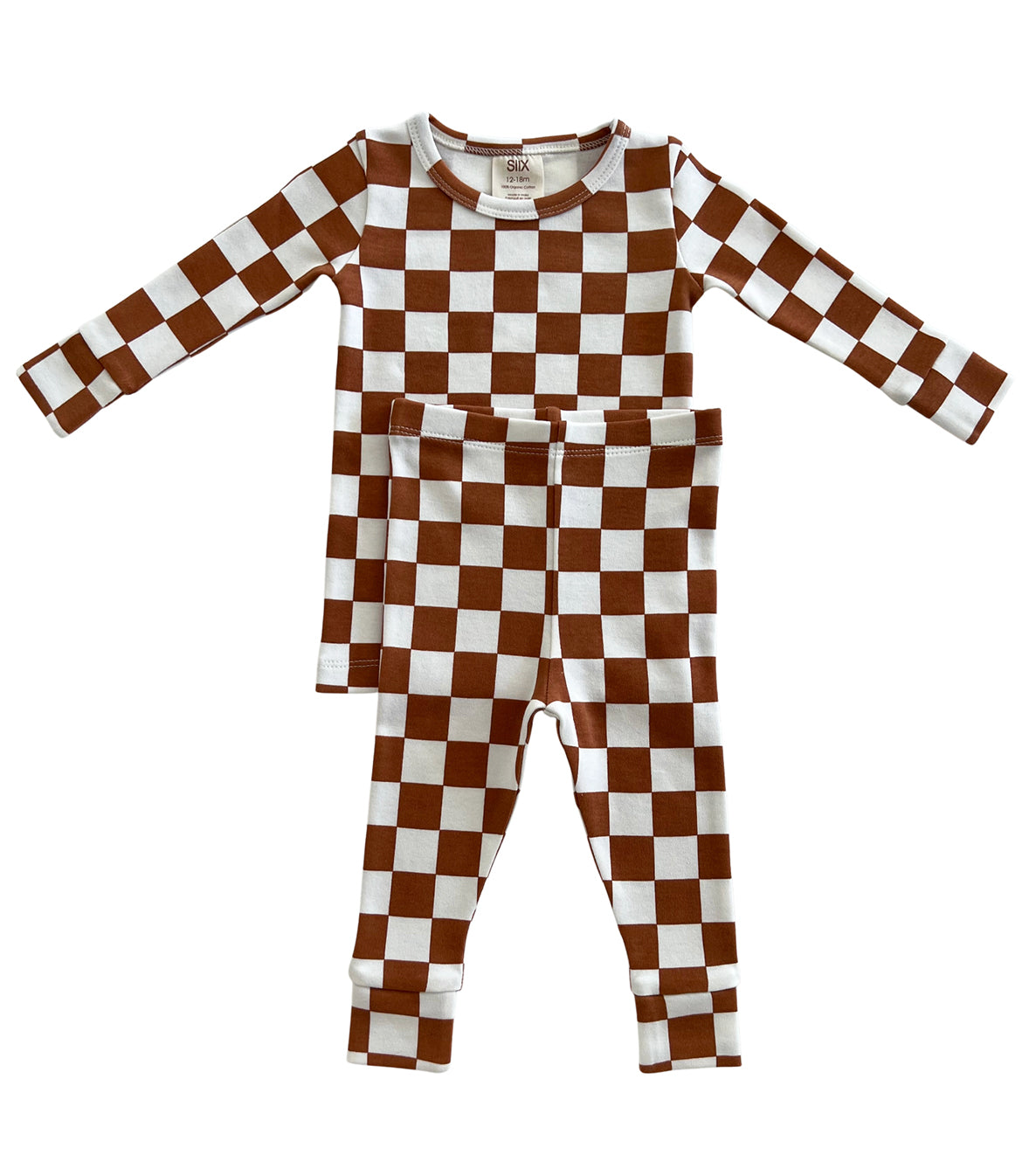 Stracciatella Checkerboard / Organic 2-Piece Set