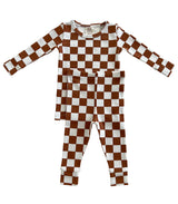 Stracciatella Checkerboard / Organic 2-Piece Set