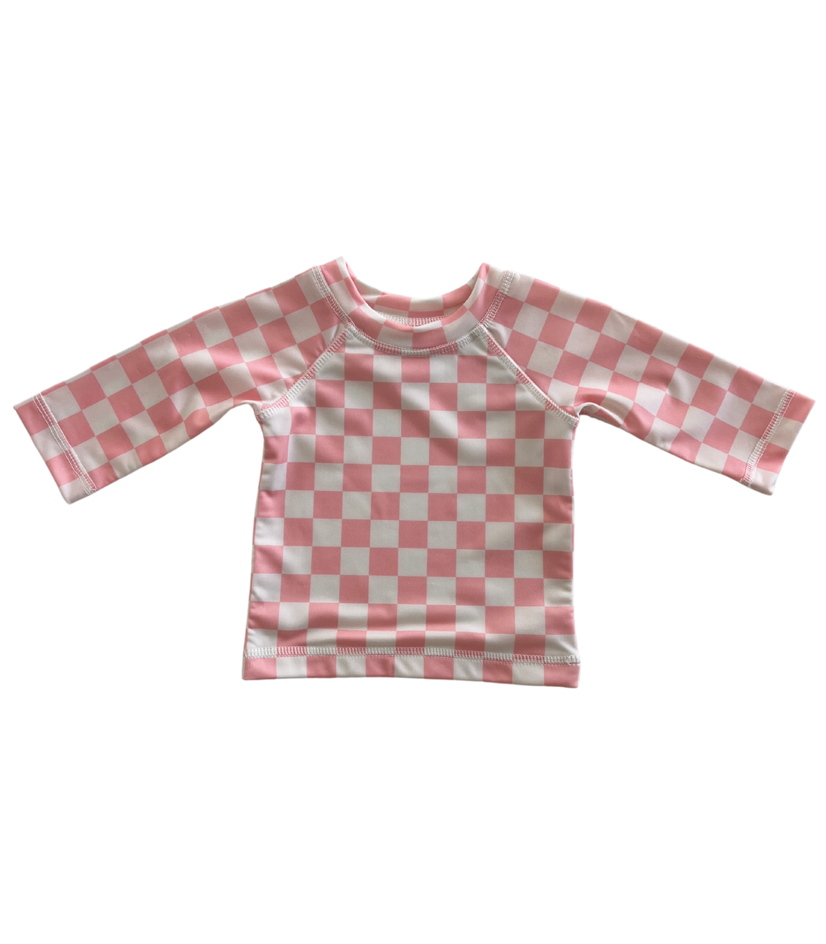 Strawberry Shortcake Checkerboard / Maui Rashguard / UPF 50+