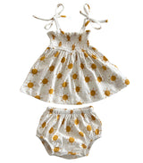 Sun / Organic Smocked Set