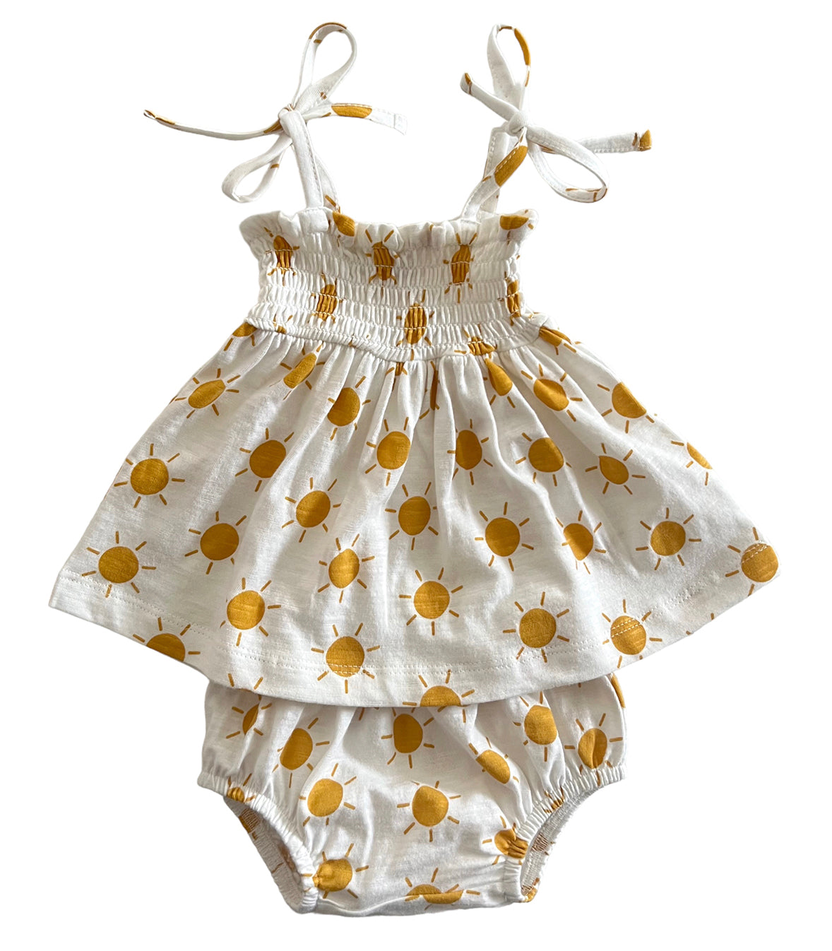 Sun / Organic Smocked Set