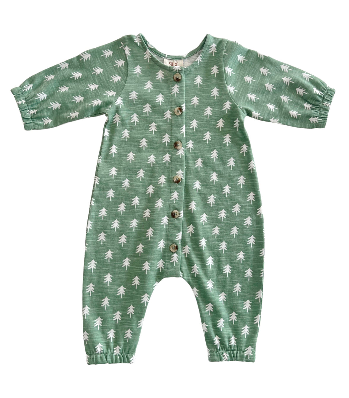 Tree / Organic Long Sleeve Bay Jumpsuit