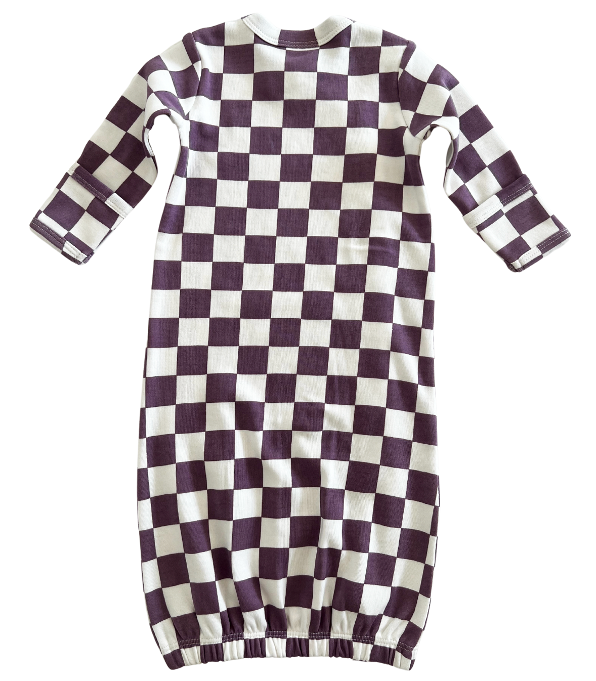 Berry Cheesecake Checkerboard / Organic Gown