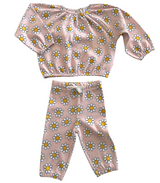 Daisy Pop Taffy / Organic Mode Top + Pant Set