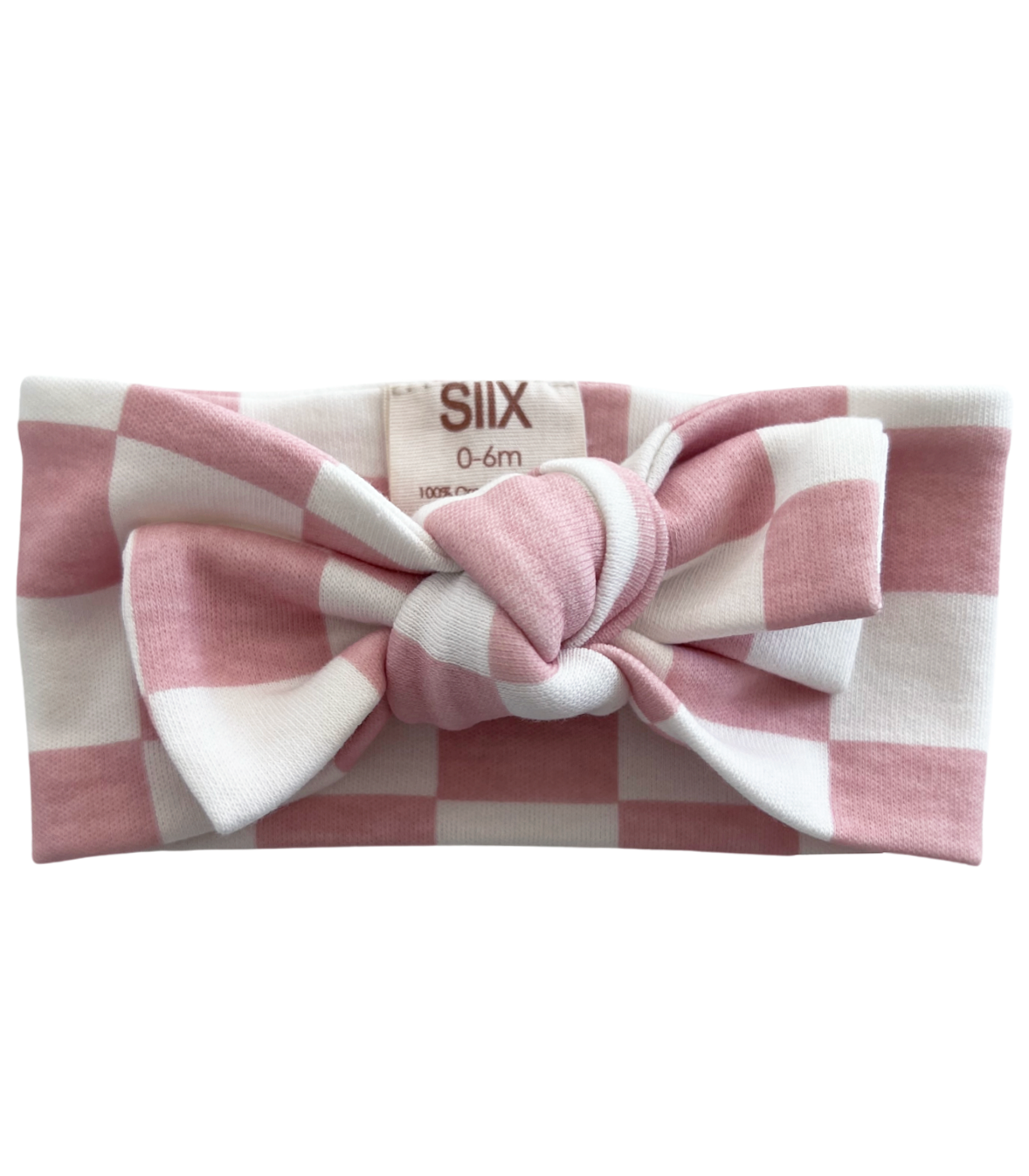 Strawberry Shortcake Checkerboard / Organic Bow