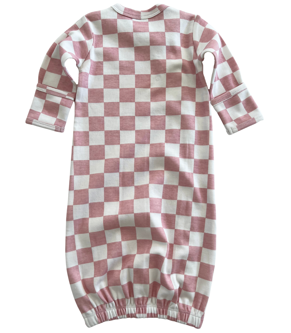 Strawberry Shortcake Checkerboard / Organic Gown