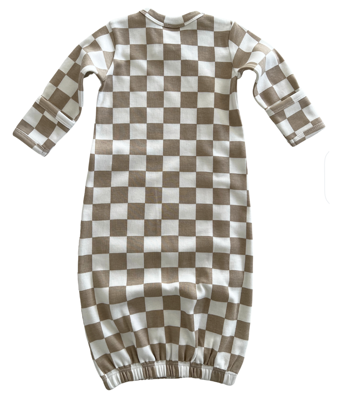 Tiramisu Checkerboard / Organic Gown